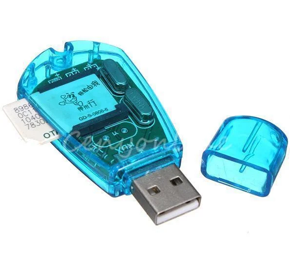 USB Sim card reader кард ридер клонер GSM/CDMA 
USB Sim card reader кард ридер клонер GSM/CDMA