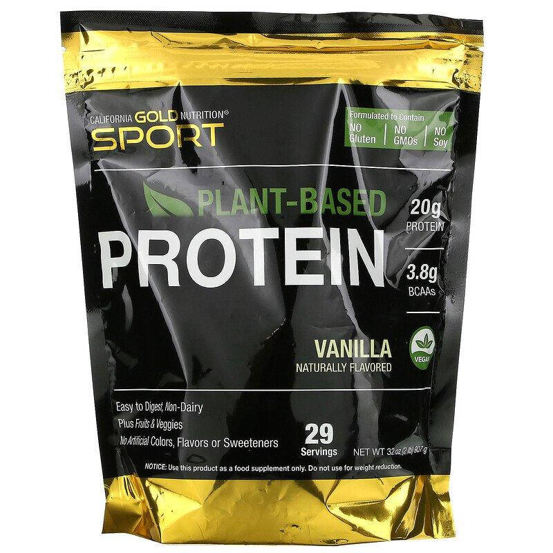 Растительный протеин California GOLD Nutrition, SPORT "Plant Based Protein" вкус ваниль (907 г)
Растительный протеин California GOLD Nutrition, SPORT "Plant Based Protein" вкус ваниль (907 г)