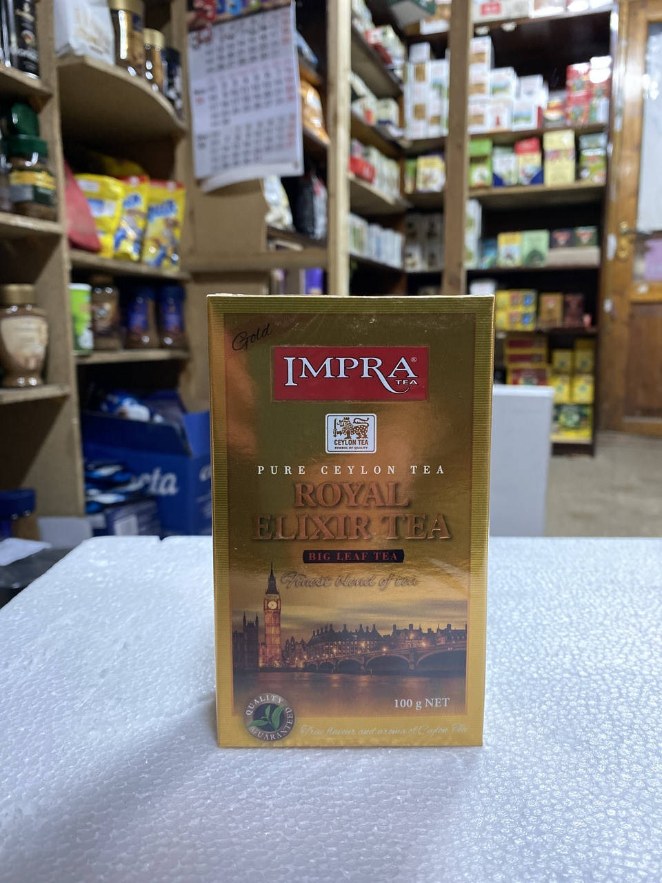 Чай черный Impra Royal Elixir Tea Gold 100 г Шри-Ланка 
Чай черный Impra Royal Elixir Tea Gold 100 г Шри-Ланка