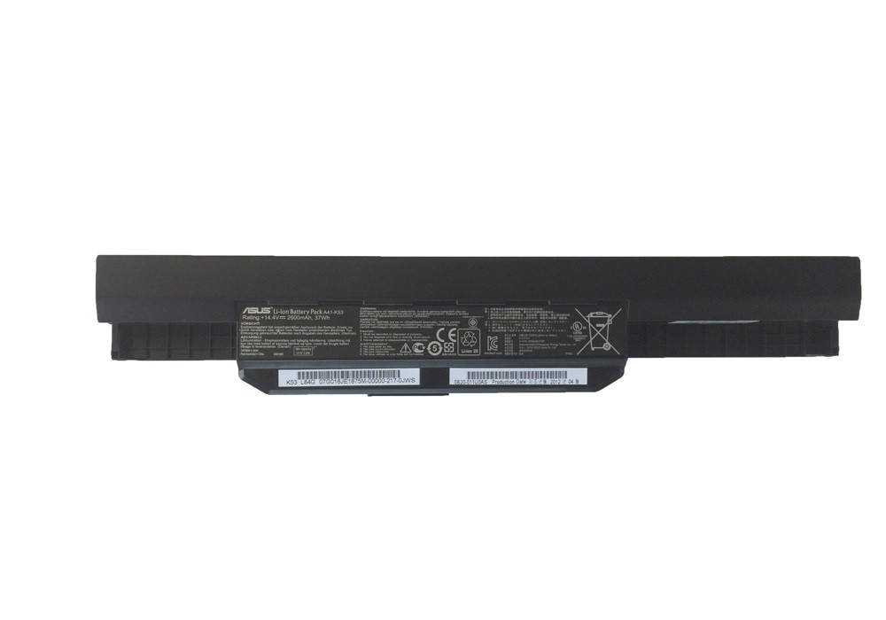 Оригинальная батарея Asus A42-K53 5200mAh A43S A53T A53TA A53U K43 K43B K43BY K43E K43F K53SC K53SD
Оригинальная батарея Asus A42-K53 5200mAh A43S A53T A53TA A53U K43 K43B K43BY K43E K43F K53SC K53SD