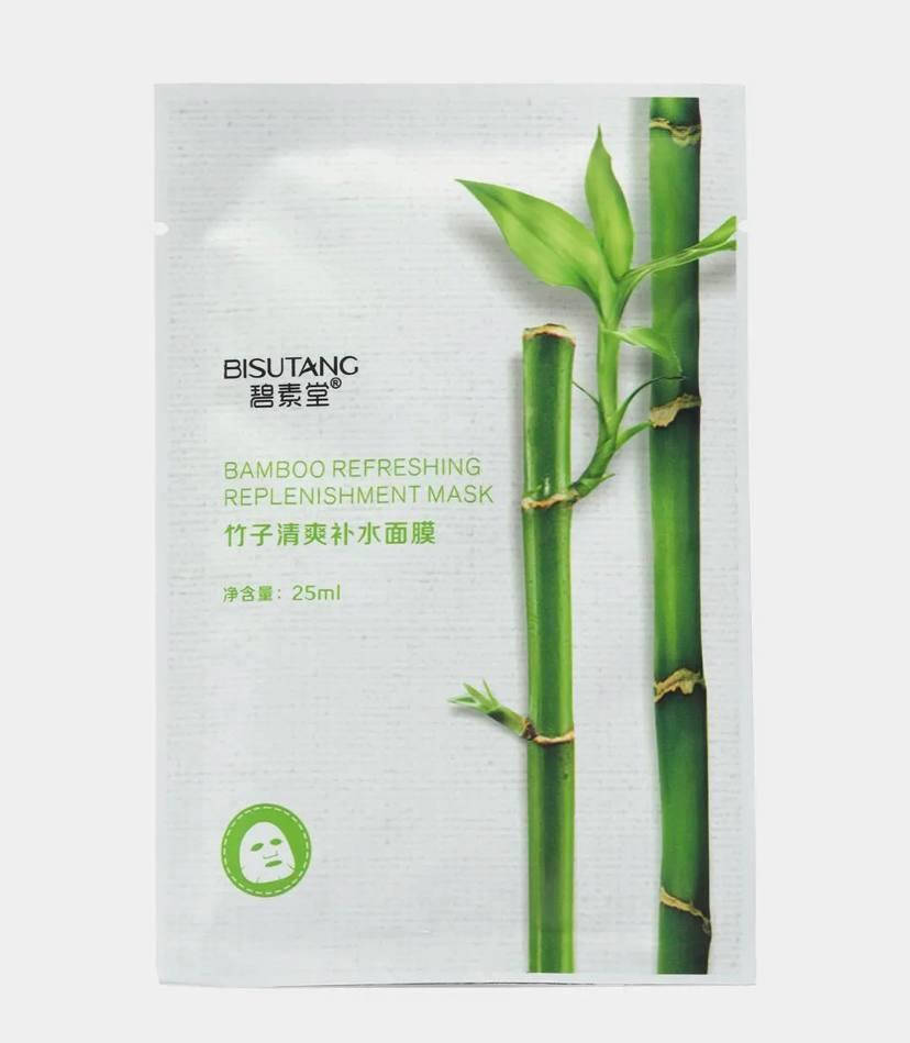 Маска для лица с экстрактом бамбука, гуайявы и гиалуроновой кислоты BISUTANG Bamboo Refreshing Replenishment
Маска для лица с экстрактом бамбука, гуайявы и гиалуроновой кислоты BISUTANG Bamboo Refreshing Replenishment