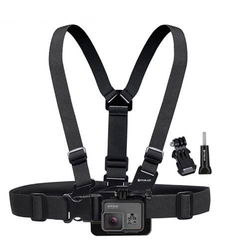 Крепление на грудь Puluz для экшн камер GoPro, SJCAM и других экшн камер, защёлка и болт в комплекте, Черный
Крепление на грудь Puluz для экшн камер GoPro, SJCAM и других экшн камер, защёлка и болт в комплекте, Черный
