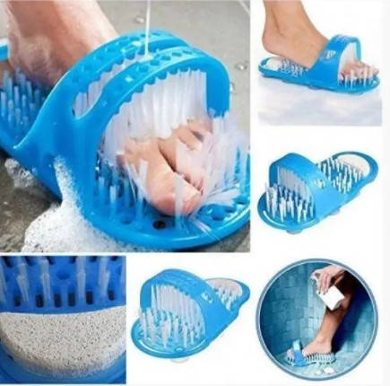 Щетка-массажер для ног Easy Feet,массажный тапочек с пемзой,шлепки для ванной с пемзой ортопедические 1шт F&M
Щетка-массажер для ног Easy Feet,массажный тапочек с пемзой,шлепки для ванной с пемзой ортопедические 1шт F&M
