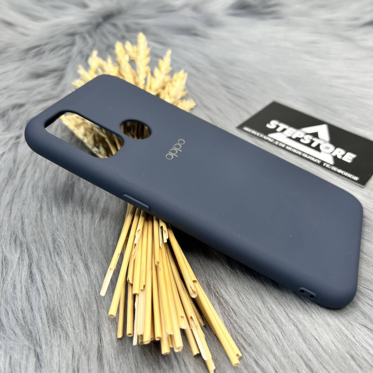 Чехол Silicone case для Oppo A53 противоударный с закрытым низом с микрофиброй soft touch Темно-синий
Чехол Silicone case для Oppo A53 противоударный с закрытым низом с микрофиброй soft touch Темно-синий