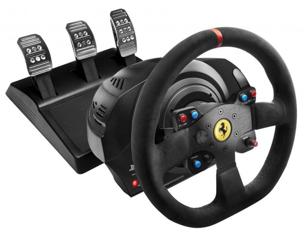 Кермо THRUSTMASTER T300 Ferrari Integral RW Alcantara Edition (ПК / PS3 / PS4), Черный
Кермо THRUSTMASTER T300 Ferrari Integral RW Alcantara Edition (ПК / PS3 / PS4), Черный