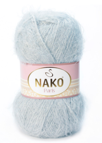 Nako Paris металлический серый № 10914 
Nako Paris металлический серый № 10914