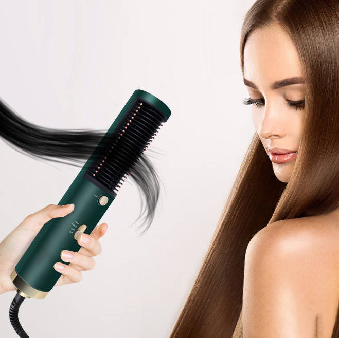 Фен расчёска выпрямитель для волос 2в1 HOT AIR BRUS стайлер горячим воздухом 800Вт Зеленый MND
Фен расчёска выпрямитель для волос 2в1 HOT AIR BRUS стайлер горячим воздухом 800Вт Зеленый MND