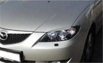 Реснички на фары Mazda 3 HB (2003-2008), Черный
Реснички на фары Mazda 3 HB (2003-2008), Черный