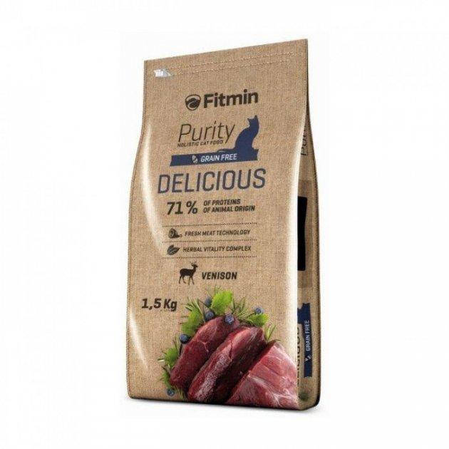 Fitmin cat Purity Delicious / вкусный комплексный корм с тщательно подобранных ингредиентов для требовательных
Fitmin cat Purity Delicious / вкусный комплексный корм с тщательно подобранных ингредиентов для требовательных
