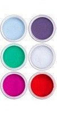 Набор акриловой пудры для дизайна ногтей №2 (6 шт.), Разные цвета 
Набор акриловой пудры для дизайна ногтей №2 (6 шт.), Разные цвета