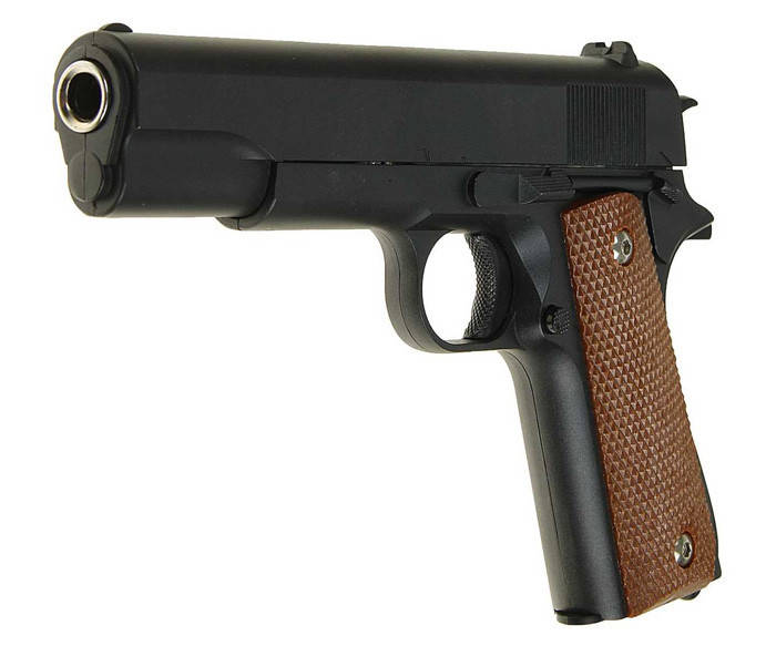 Страйкбольный пистолет Galaxy Colt M1911 Classic металл пластик с пульками черный (G13)
Страйкбольный пистолет Galaxy Colt M1911 Classic металл пластик с пульками черный (G13)