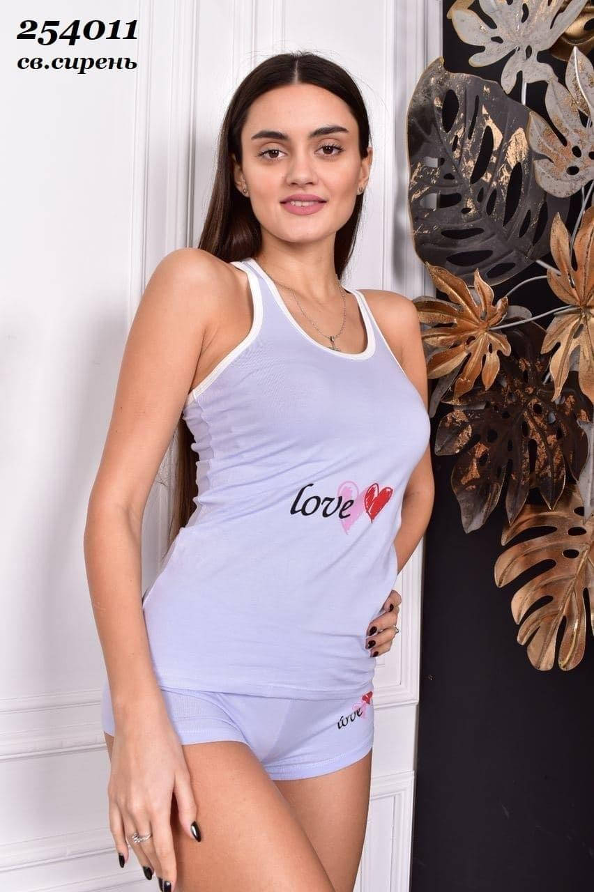 Комплект женский, майка и шорты, цвет голубой, размер M, 46 (последний)
Комплект женский, майка и шорты, цвет голубой, размер M, 46 (последний)