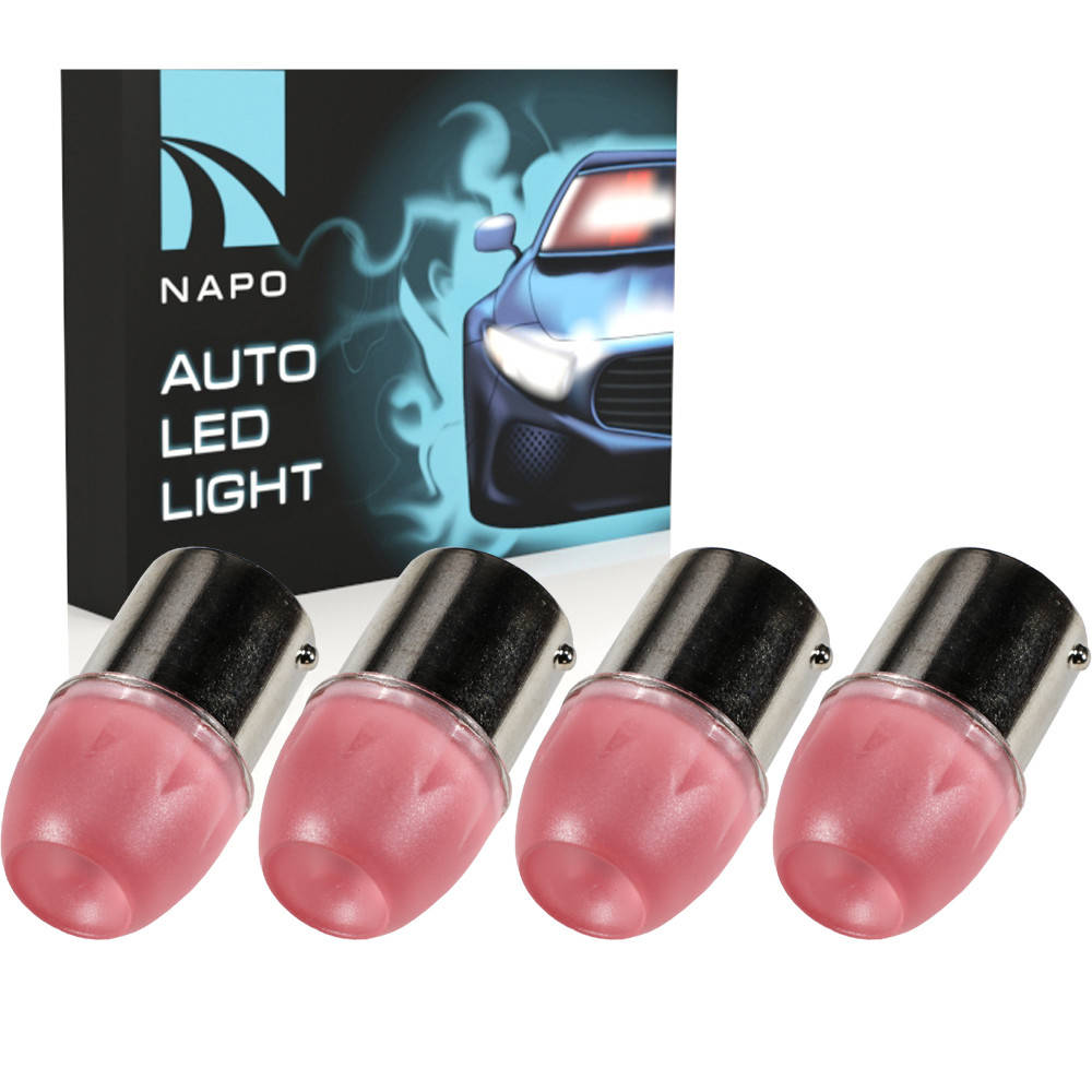 Автолампа диодная S25-1156-HP-Lens, комплект 4 шт, P21W, 1156, BA15S, цвет свечения красный 
Автолампа диодная S25-1156-HP-Lens, комплект 4 шт, P21W, 1156, BA15S, цвет свечения красный