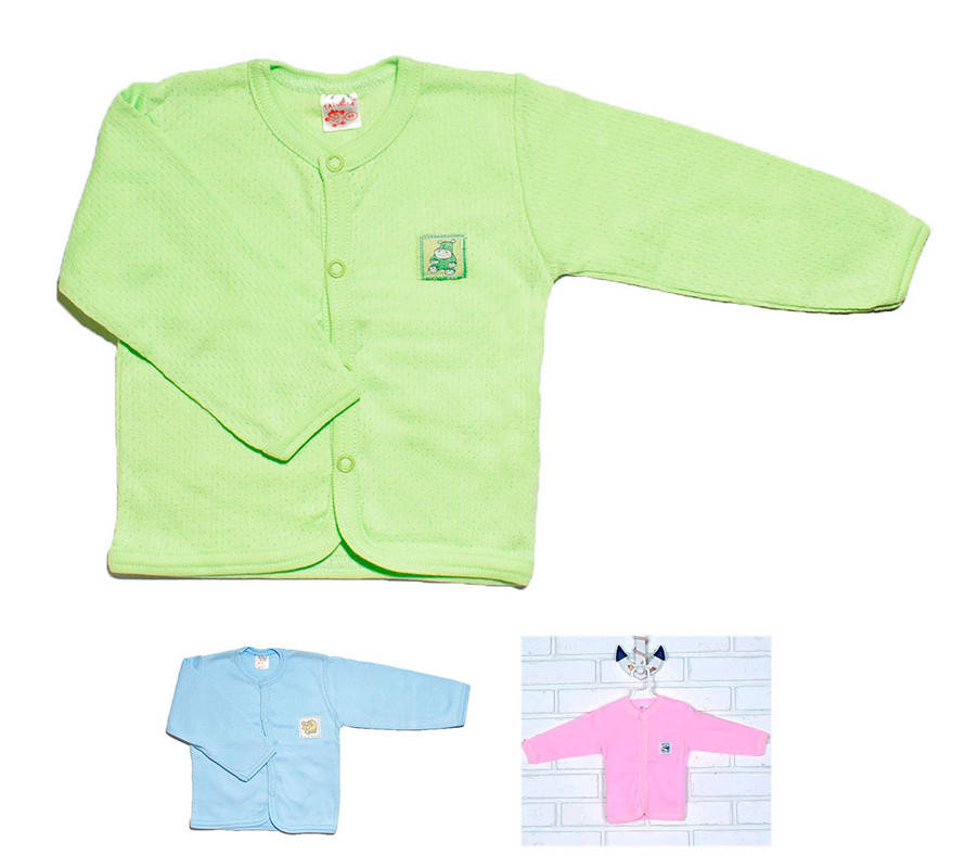 Кофточка детская, кулир Татошка (размер р.68)
Кофточка детская, кулир Татошка (размер р.68)