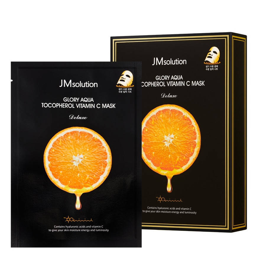 Тканевая маска для выравнивания тона JMsolution Glory Aqua Tocopherol Vitamin C Mask 30 ml
Тканевая маска для выравнивания тона JMsolution Glory Aqua Tocopherol Vitamin C Mask 30 ml