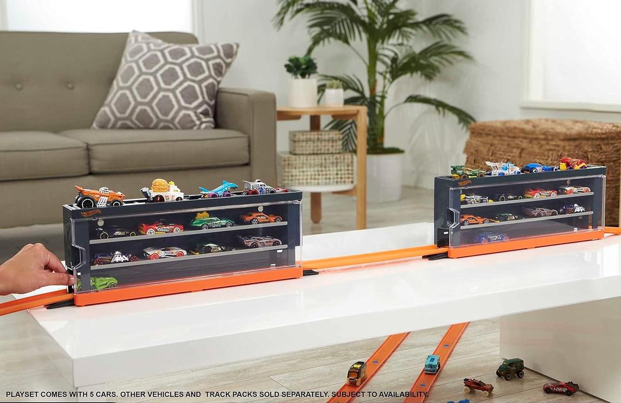 Оригінал Hot Wheels Race Case Хотвілс кейс дисплей з 8 машинками ID 2099883300 цена 1050