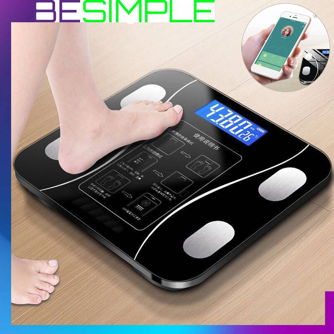 Умные фитнес Bluetooth весы Scale one A-8003 / Смарт весы с приложением с измерением показателей тела
Умные фитнес Bluetooth весы Scale one A-8003 / Смарт весы с приложением с измерением показателей тела