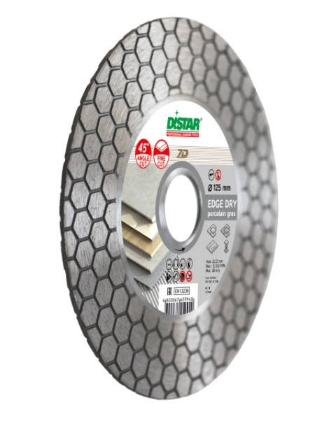 Диск алмазный DISTAR EDGE DRY (125X1,6X25X22,23 (керамогранит + керамика+ мрамор + гранит)
Диск алмазный DISTAR EDGE DRY (125X1,6X25X22,23 (керамогранит + керамика+ мрамор + гранит)