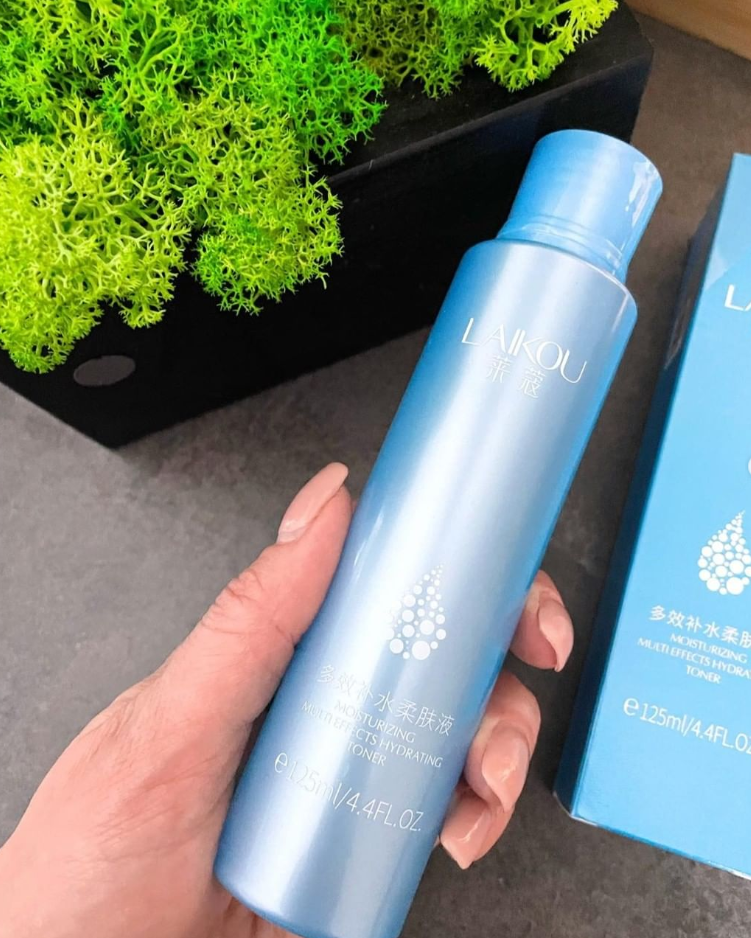 УЦЕНКА! Примята коробка! Увлажняющий мульти тонер LAIKOU MULTI EFFECTS HYDRATING TONER 125 МЛ 
УЦЕНКА! Примята коробка! Увлажняющий мульти тонер LAIKOU MULTI EFFECTS HYDRATING TONER 125 МЛ
