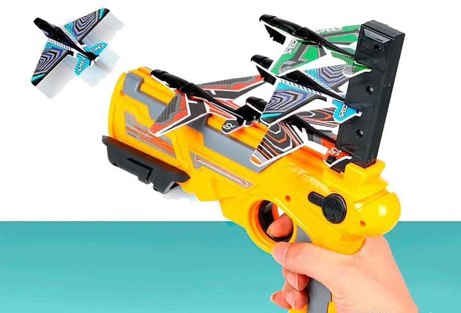 Детский пистолет катапульта с летающими самолетами Air Battle | Пистолет стреляющий самолетами | Катапульта -, Разные цвета
Детский пистолет катапульта с летающими самолетами Air Battle | Пистолет стреляющий самолетами | Катапульта -, Разные цвета