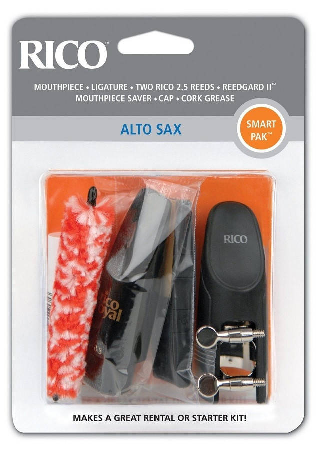 Набор аксессуаров для альт саксофона RICO RSMPAKASX Pack for Alto Sax 
Набор аксессуаров для альт саксофона RICO RSMPAKASX Pack for Alto Sax