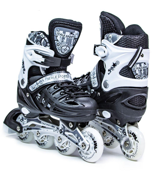 Ролики раздвижные Scale Sport Black LF 905, черно-белые размер 29-33 , 34-37 для мальчика и девочки, Черный
Ролики раздвижные Scale Sport Black LF 905, черно-белые размер 29-33 , 34-37 для мальчика и девочки, Черный