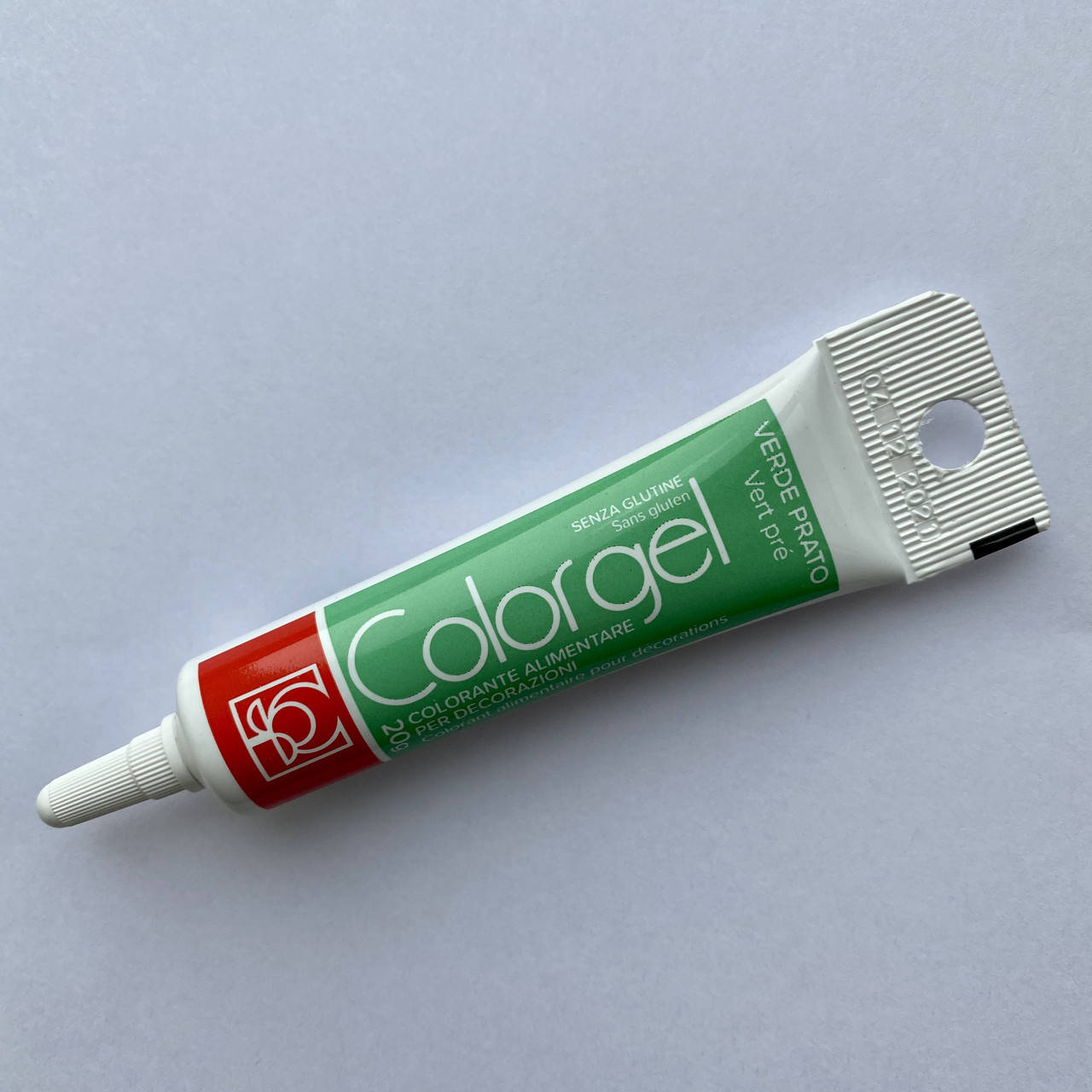 Краситель гелевый зеленый Modecor Verde Prato 20г 
Краситель гелевый зеленый Modecor Verde Prato 20г