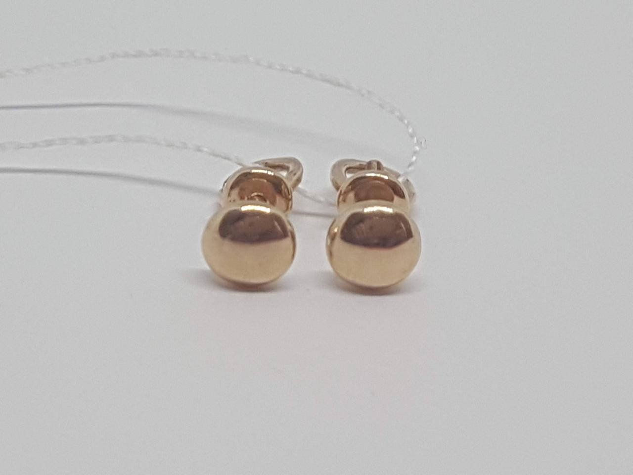 Золотые серьги-пуссеты. 1720082
Золотые серьги-пуссеты. 1720082