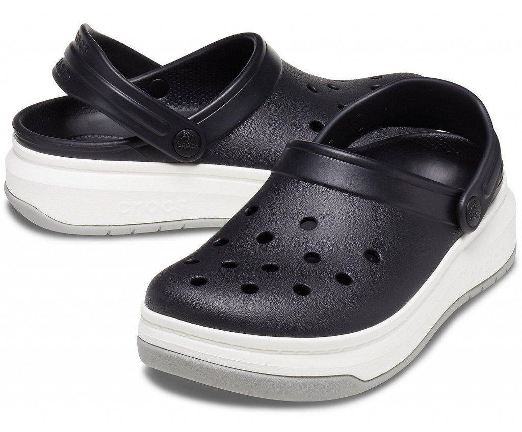 Crocs Crocband Full Force clog оригинал США M8W10 41-42 (26 см) сабо сандалии закрытая обувь original, Черный