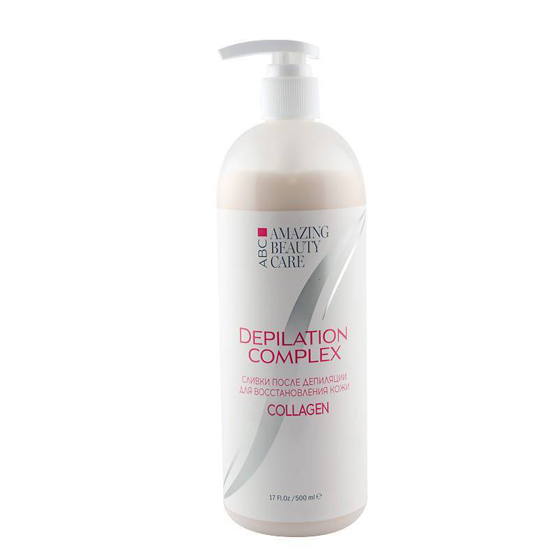 ABC Jerden Proff Depilation Complex Collagen - сливки после депиляции (с дозатором) "Коллаген", 500
ABC Jerden Proff Depilation Complex Collagen - сливки после депиляции (с дозатором) "Коллаген", 500