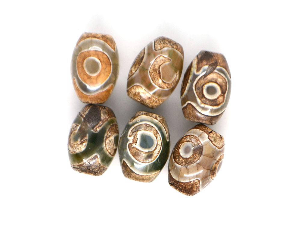 3 глаза бочонок 13*11мм - бусина Дзи, зелено-коричневая, 2 сорт
3 глаза бочонок 13*11мм - бусина Дзи, зелено-коричневая, 2 сорт