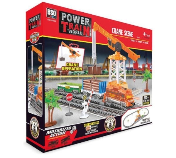 Железная дорога Power Train 104 х 45 см
Железная дорога Power Train 104 х 45 см