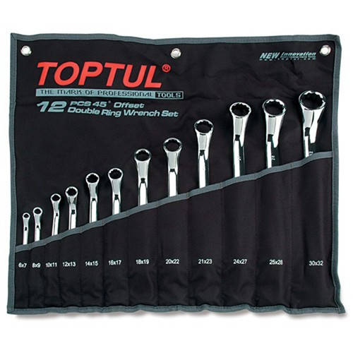 Набор накидных ключей 6-32мм (угол 45°) 12ед. TOPTUL GAAA1202
Набор накидных ключей 6-32мм (угол 45°) 12ед. TOPTUL GAAA1202
