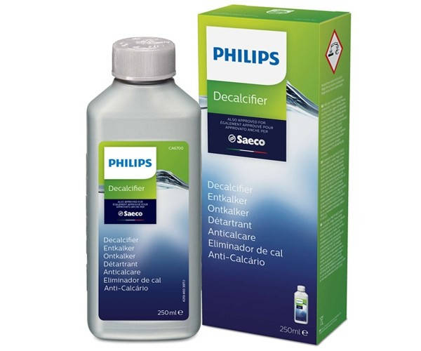 Жидкость (декальценатор) для очистки от накипи кофемашин Philips Saeco 250 ml. (CA6700/10)
Жидкость (декальценатор) для очистки от накипи кофемашин Philips Saeco 250 ml. (CA6700/10)