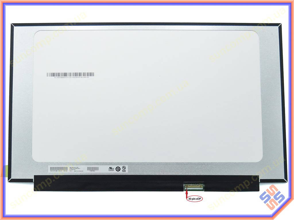 Матрица B156XTN08.1 15.6" Slim eDP (1366*768, 350мм, 30pin справа, Без креплений) Матовая. Узкие рамки!
Матрица B156XTN08.1 15.6" Slim eDP (1366*768, 350мм, 30pin справа, Без креплений) Матовая. Узкие рамки!