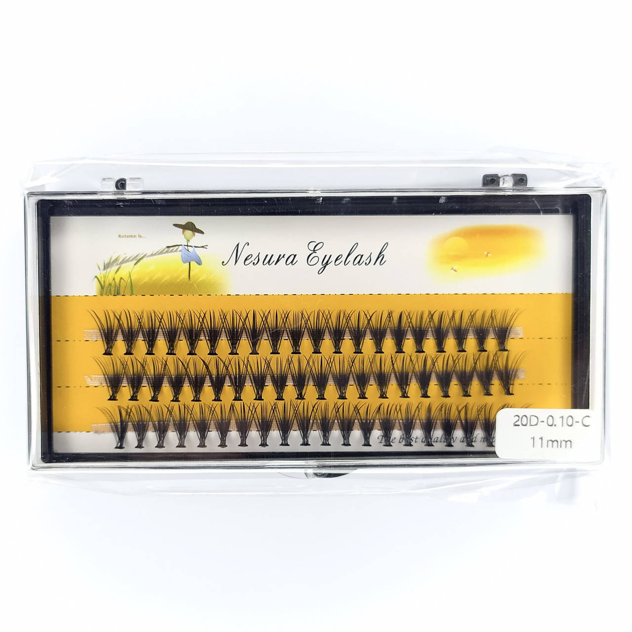 Ресницы Nesura Eyelash 20D, 11 мм, изгиб C, 0,10, 60 пучков Несура пучковые ресницы пучками, Черный
Ресницы Nesura Eyelash 20D, 11 мм, изгиб C, 0,10, 60 пучков Несура пучковые ресницы пучками, Черный