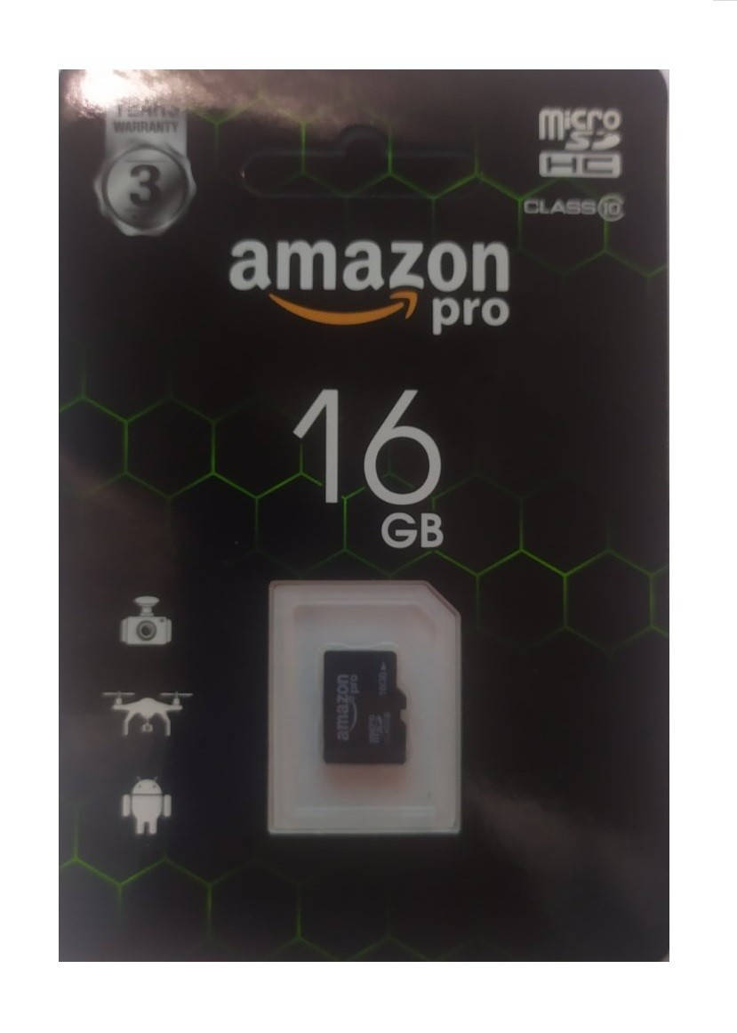 Карта памяти micro SDHC 16GB Amazon (class 10) (БЕЗ АДАПТЕРА)
Карта памяти micro SDHC 16GB Amazon (class 10) (БЕЗ АДАПТЕРА)