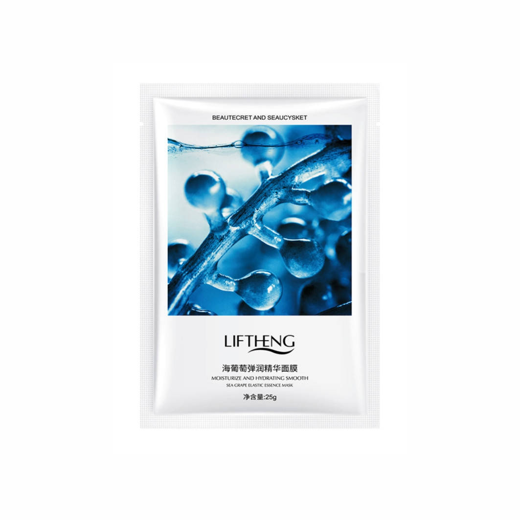Увлажняющая маска для лица с экстрактом морских водорослей Liftheng Sea Grape Elastic Essence Mask
Увлажняющая маска для лица с экстрактом морских водорослей Liftheng Sea Grape Elastic Essence Mask