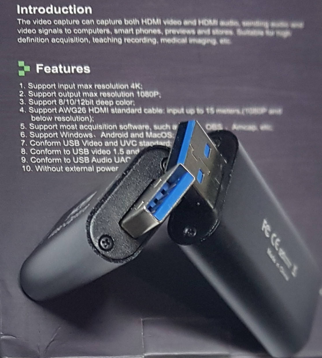Hdmi usb Video Capture 4k Usb 3.0, карта для видео захвата изображения с Hdmi, адаптер, easy cap переходник
Hdmi usb Video Capture 4k Usb 3.0, карта для видео захвата изображения с Hdmi, адаптер, easy cap переходник