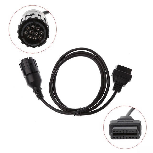 BMW ICOM D Cable ICOM-D мотоциклы Motobikes 10 Pin Adaptor 10Pin To 16Pin OBD2 OBDII кабель диагностический
BMW ICOM D Cable ICOM-D мотоциклы Motobikes 10 Pin Adaptor 10Pin To 16Pin OBD2 OBDII кабель диагностический