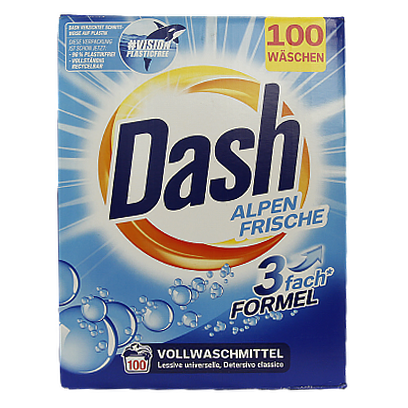 Порошок для прання Даш універсальний для світлого Dash alpen frische 100p 6,5kg (Код : 00-00010785)
Порошок для прання Даш універсальний для світлого Dash alpen frische 100p 6,5kg (Код : 00-00010785)