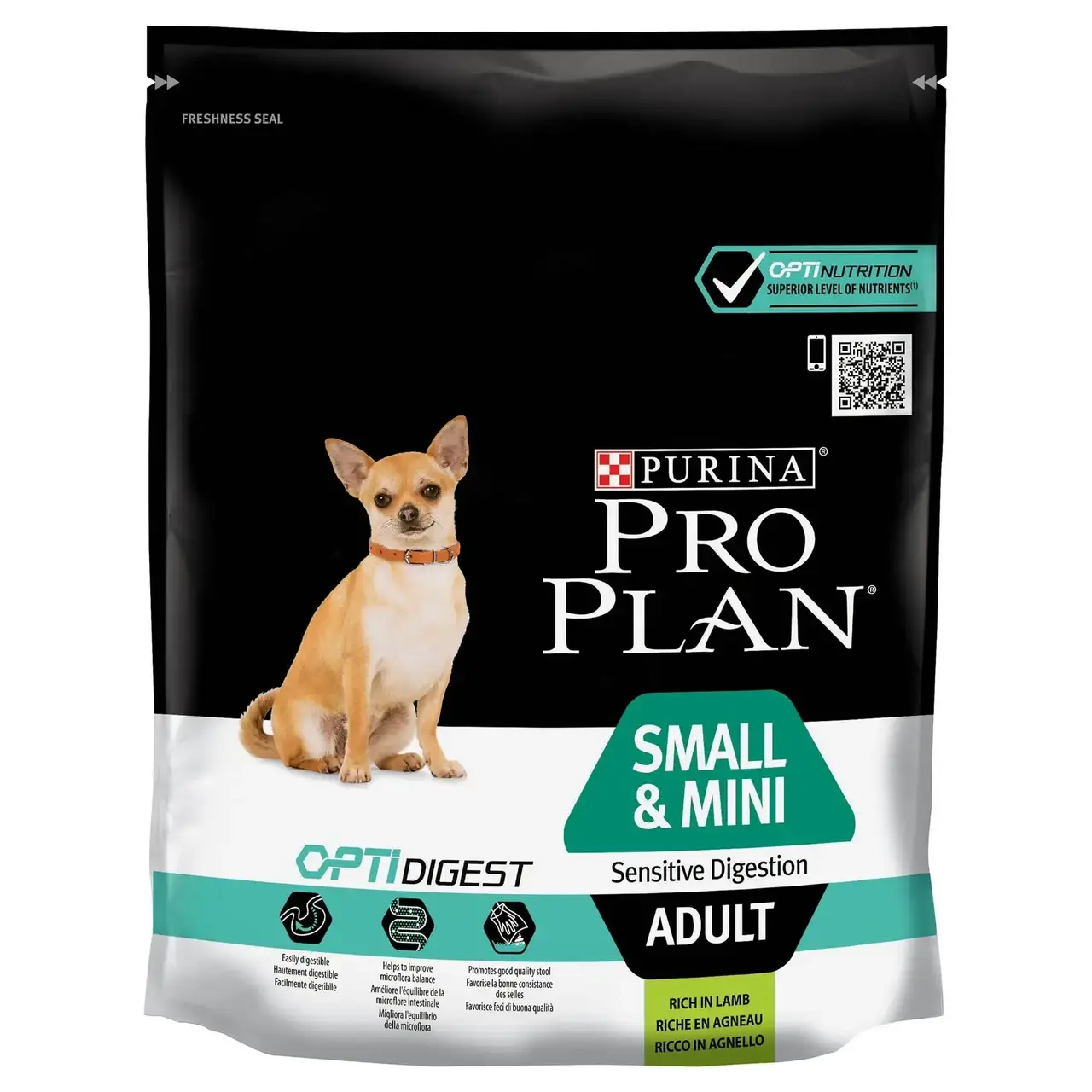 Сухой корм для взрослых собак Purina Pro Plan Adult Small & Mini Sensitive Digestion 700 г (ягнёнок) 
Сухой корм для взрослых собак Purina Pro Plan Adult Small & Mini Sensitive Digestion 700 г (ягнёнок)