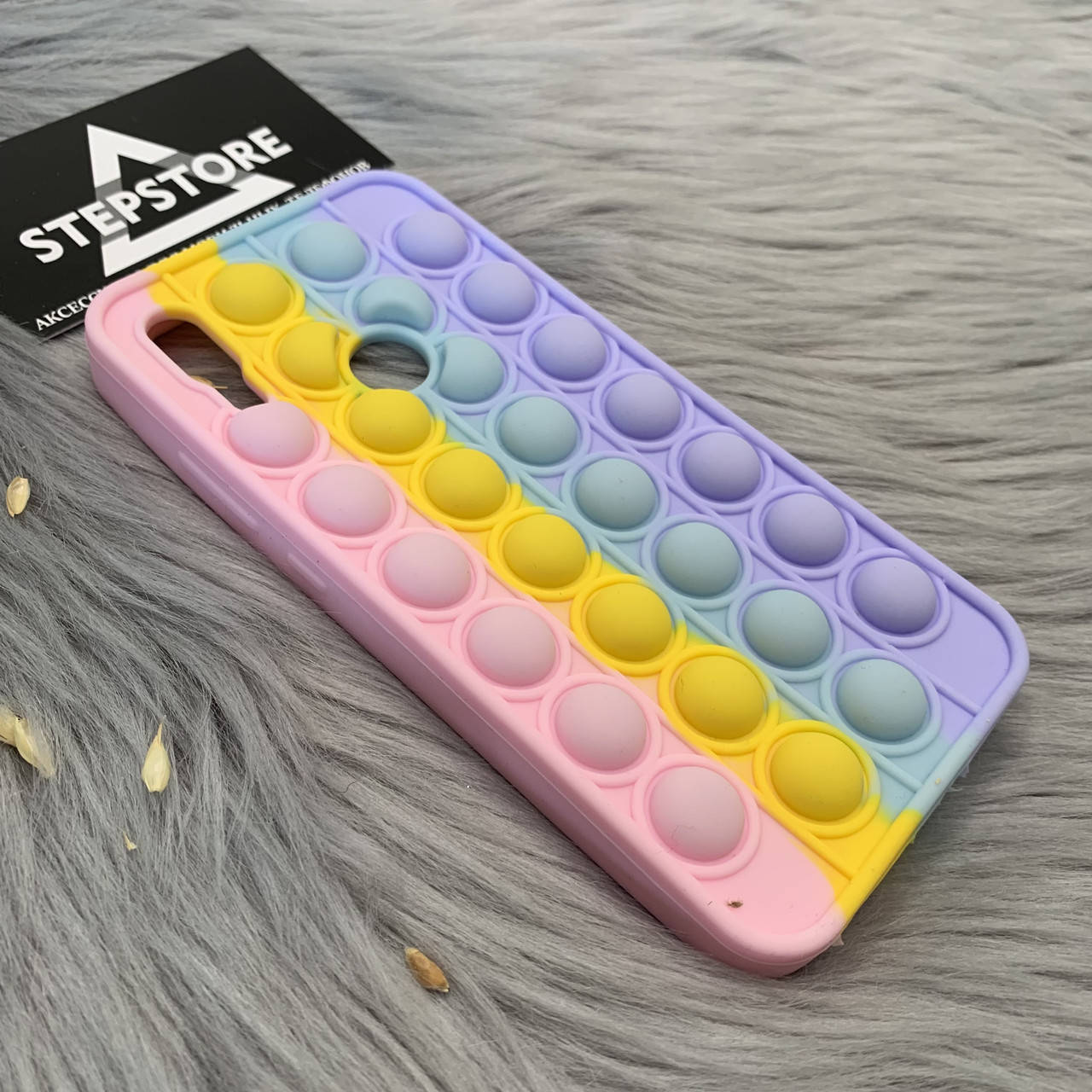 Чехол Антистресс 3D Pop It для Xiaomi Redmi note 7 pro цвет радуги детский противоударный
Чехол Антистресс 3D Pop It для Xiaomi Redmi note 7 pro цвет радуги детский противоударный