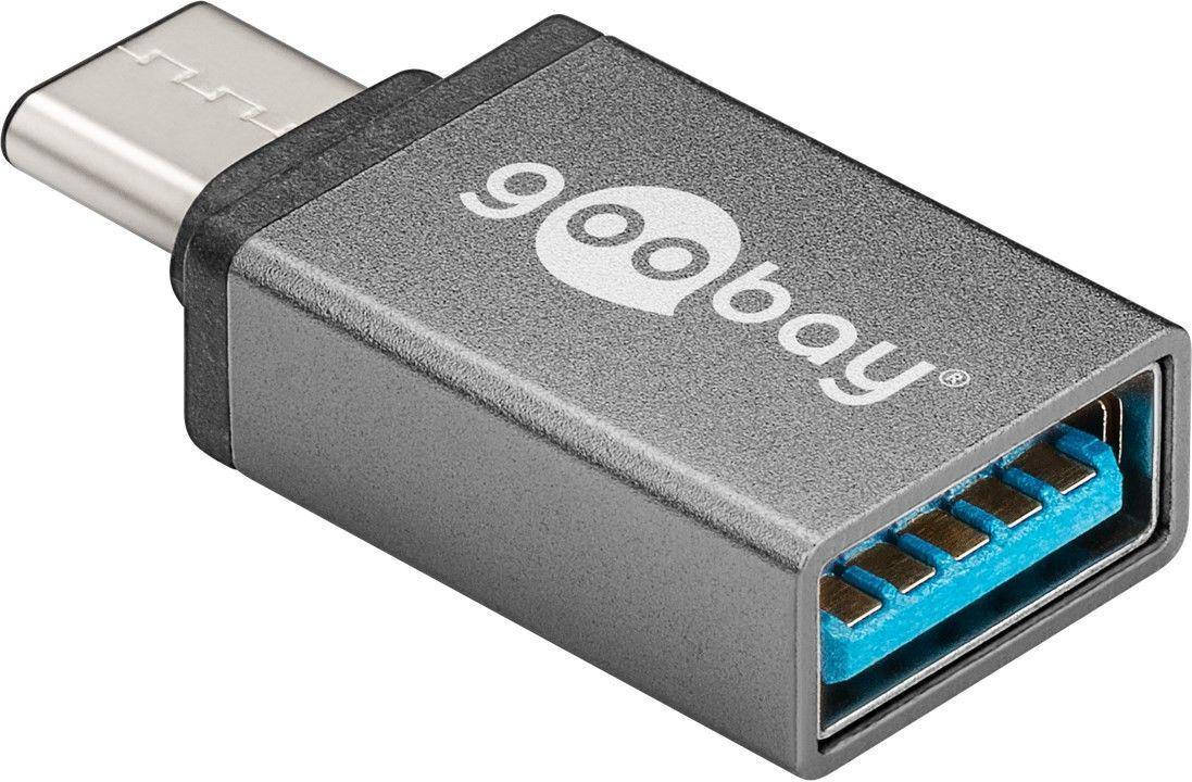 Перехідник обладнання USB Type-C-3.0A M/F Goobay (USB3.0) адаптер OTG Grey Серый(75.05.6621)
Перехідник обладнання USB Type-C-3.0A M/F Goobay (USB3.0) адаптер OTG Grey Серый(75.05.6621)
