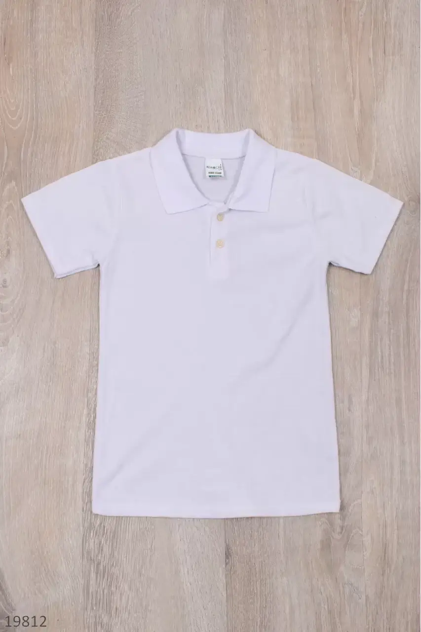Футболка поло для мальчика белая рост 116-164 (6-14 лет)
Футболка поло для мальчика белая рост 116-164 (6-14 лет)