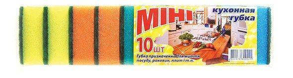 Губки кухонні VIVAT міні (10шт.), Разные цвета
Губки кухонні VIVAT міні (10шт.), Разные цвета