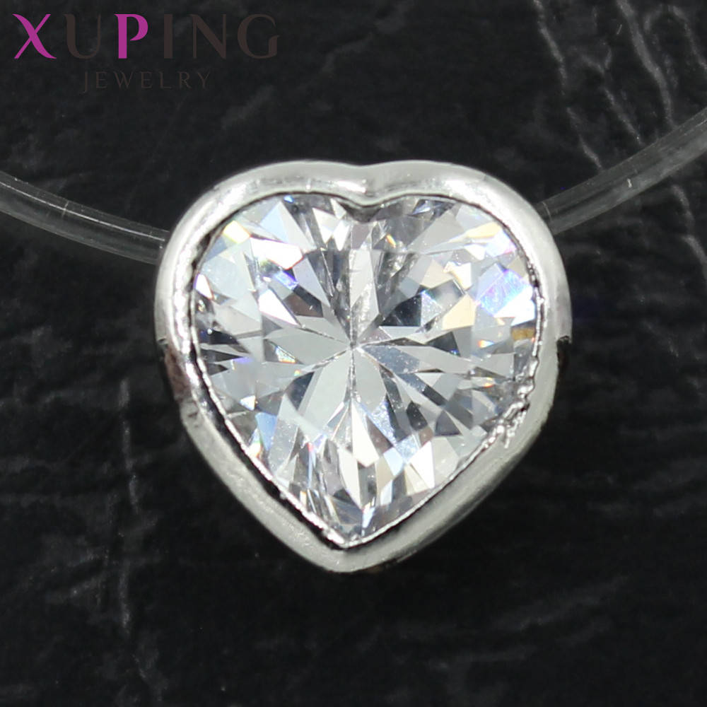 Подвеска на силиконовом шнурке Xuping Jewelry серебристого цвета сердечко длина 48 см размер 10 х 10 мм
Подвеска на силиконовом шнурке Xuping Jewelry серебристого цвета сердечко длина 48 см размер 10 х 10 мм