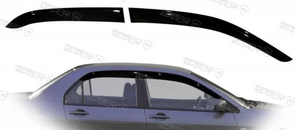 Дефлекторы окон (ветровики) Mitsubishi Lancer 9 2003-2007 sedan, ANV - Cobra Tuning, M40603
Дефлекторы окон (ветровики) Mitsubishi Lancer 9 2003-2007 sedan, ANV - Cobra Tuning, M40603