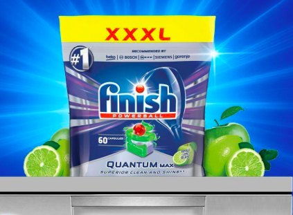 Finish Quantum таблетки для посудомоечной машины Яблоко лайм 60 Таблетки для посудомойки финиш
Finish Quantum таблетки для посудомоечной машины Яблоко лайм 60 Таблетки для посудомойки финиш