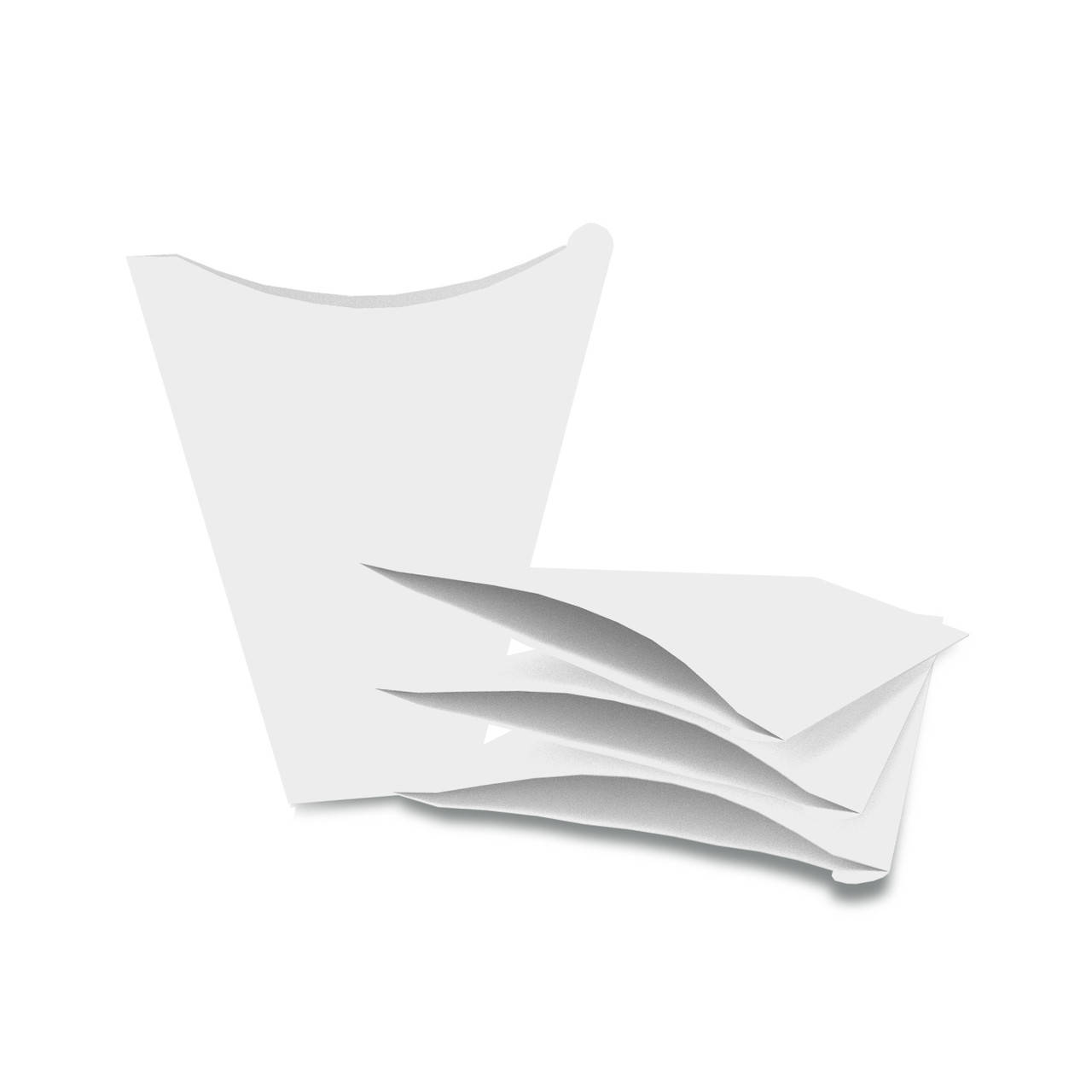 Упаковка для млинців конус для млинчиків максі біла 
Упаковка для млинців конус для млинчиків максі біла